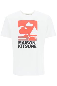 推荐Maison Kitsune Red Edition Anthony Burrill T Shirt商品
