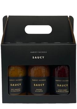 商品Harvey Nichols | Saucy Cheese Lover's Trio Gift Pack 865g,商家Harvey Nichols,价格¥134图片