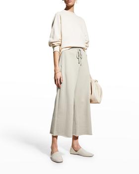 Vince, Vince | Wide-Leg Cropped Sweatpants商品图片 3.6折