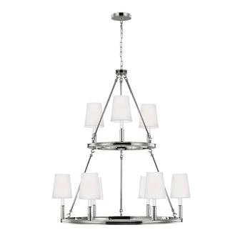 Sean Lavin | Visual Comfort Lismore Large Nine Light Chandelier,商家Bloomingdale's,价格¥11208