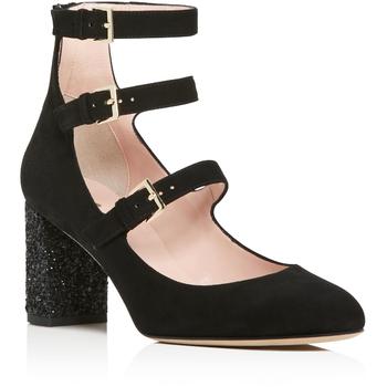 kate spade鞋, Kate Spade | Kate Spade New York Womens Anie Strappy Ankle Mary Jane Heels商品图片 3.9折