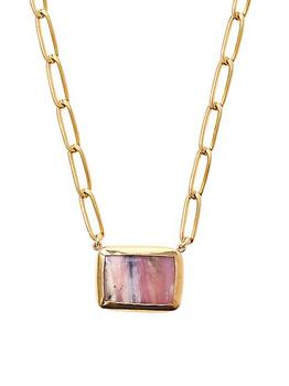 Chan Luu是什么牌子, Chan Luu | 18K Goldplated Station Necklace商品图片 