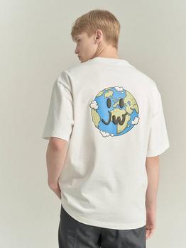 JWO | Earth Graphic T-shirt Offwhite商品图片,7.2折