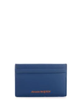Alexander McQueen | Blue Card Holder,商家Italist,价格¥1296