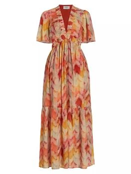 ba&sh | Axana Cotton Maxi Dress,商家Saks Fifth Avenue,价格¥996