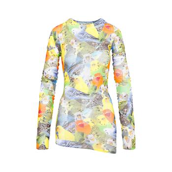 罗意威t恤黑色好用吗, Loewe | LOEWE  PARROTS MESH TOP商品图片 7.6折