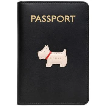 Radley London Women's Heritage Dog Outline Leather Passport Cover