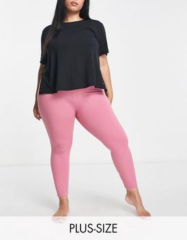 NIKE | Nike Yoga Plus Dri-FIT high rise 7/8 leggings in pink商品图片,额外9.5折, 额外九五折