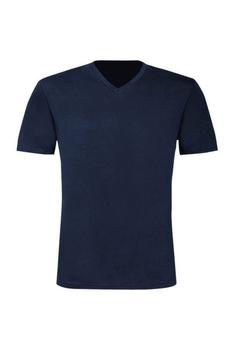 PRIVATE WHITE V.C., B&C | B&C Mens Exact V-Neck Short Sleeve T-Shirt (Navy Blue)商品图片 9.4折