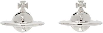 Vivienne Westwood | Silver Orb Earrings商品图片,独家减免邮费