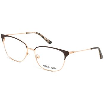 Calvin Klein | Ladies Brown Square Eyeglass Frames CK1810820052商品图片,1.7折, 满$275减$25, 满减