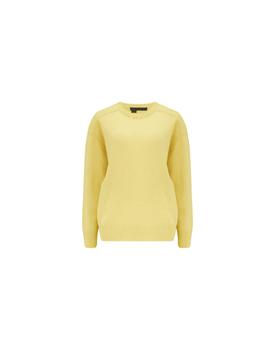 360 Cashmere是什么牌子, 360 Cashmere | 360 Cashmere Alma Crew Neck Pullover S, Colour: Lemongrass商品图片 5折