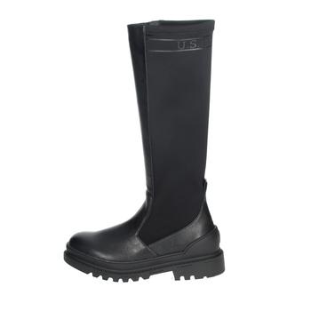 U.S. POLO ASSN. | u.s. polo assn Boots Women Black Pelle Sintetico/tessuto商品图片,6.5折