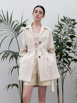 商品RE RHEE | Belted Short Trench Jacket,商家W Concept,价格¥1775图片