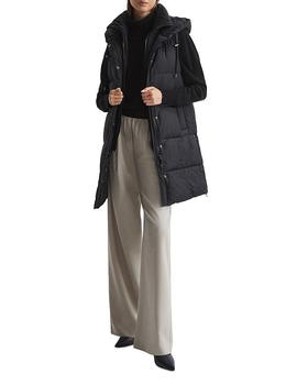 商品REISS | Antonia Hooded Puffer Vest,商家Bloomingdale's,价格¥4591图片