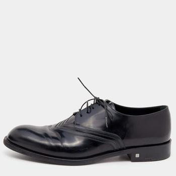 lv男鞋是什么牌子, [二手商品] Louis Vuitton | Louis Vuitton Black Leather Lace Up Oxford Size 43商品图片 8.8折, 满1件减$100, 满减
