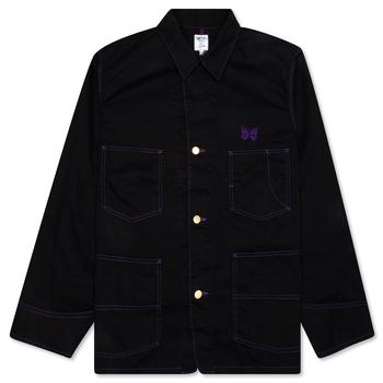 Needles正品, Needles | Needles x SMITH'S Cotton Twill Coverall - Black商品图片 4.9折