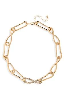 Nordstrom | Pavé Crystal Chain Necklace,商家Nordstrom Rack,价格¥105