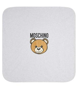 Moschino | 婴幼儿 — Teddy Bear棉质毯子 