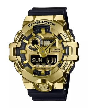 G-Shock | Men's Japanese Quartz Black Resin Watch, 53.4mm, GM700G-9A,商家Macy's,价格¥1763