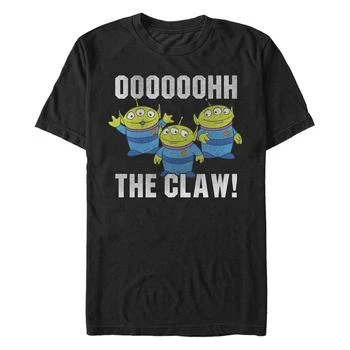 Disney | Disney Pixar Men's Toy Story Aliens Ooh The Claw, Short Sleeve T-Shirt 额外7折, 额外七折