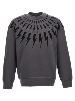 Neil Barrett | Thunderbolt Sweatshirt Gray 5.1折