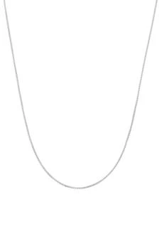 FZN | Sterling Silver Adjustable Box Chain Necklace,商家Nordstrom Rack,价格¥308