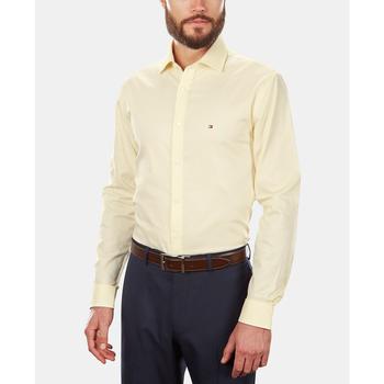 Tommy Hilfiger | Men's Slim-Fit Stretch Solid Dress Shirt, Online Exclusive Created for Macy's商品图片,5折