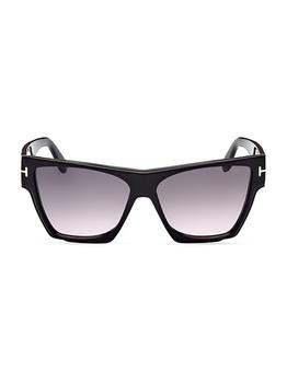 Tom Ford | Dove 59MM Rectangular Sunglasses商品图片,