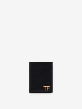Tom Ford | Tom Ford Folding Leather Card Holder,商家Baltini,价格¥3239