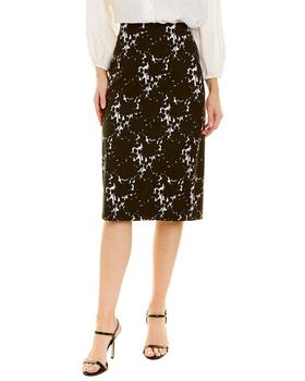 samantha sung是什么牌子, SAMANTHA SUNG | Samantha Sung Chloe Wool & Silk-Blend Skirt商品图片 3.4折