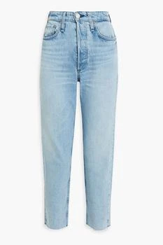 Rag & Bone | Cropped high-rise slim-leg jeans 4.5折, 独家减免邮费
