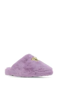 推荐Lilac eco fur slippers商品
