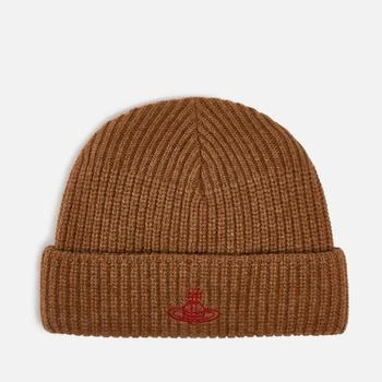 推荐Vivienne Westwood Logo-Embroidered Wool Beanie商品
