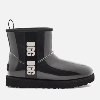 推荐UGG Women's Classic Clear Mini Waterproof Boots - Black商品