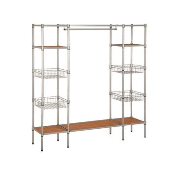 Honey Can Do | Garment Bar and Shelves with Freestanding Closet商品图片,4.9折