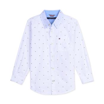 Tommy Hilfiger | Big Boys Logo Print Shirt商品图片,7.4折