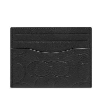 coach山茶花男包, Coach | Coach Embossed Leather Signature Logo Card Holder商品图片 
