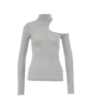 PINKO | Pinko Womens Silver Other Materials T-Shirt商品图片,8折