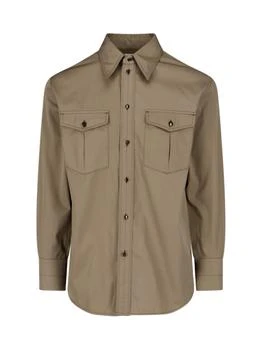 推荐Lemaire Long-Sleeved Buttoned Shirt商品