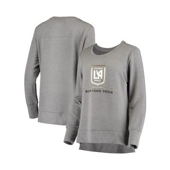 推荐Women's Branded Gray LAFC Triumph Tri-Blend Pullover Sweatshirt商品