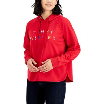 推荐Tommy Hilfiger Womens Sweatshirt Comfy Hoodie商品