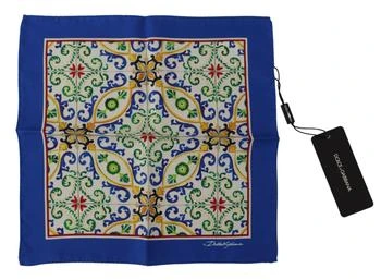 Dolce & Gabbana | Dolce & Gabbana Majolica Printed Square Handkerchief Men's Scarf,商家Premium Outlets,价格¥1033
