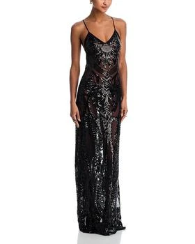 Norma Kamali | Slip Gown with Bands,商家Bloomingdale's,价格¥2718