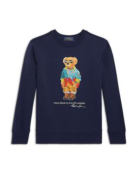 商品Boys' Polo Bear Fleece Sweatshirt - Little Kid, Big Kid图片