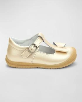 L'Amour Shoes | Girl's Emma Bow T-Strap Mary Jane, Baby/Toddler/Kids,商家Neiman Marcus,价格¥479
