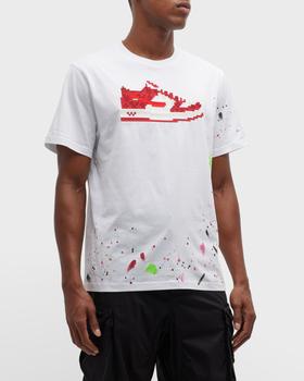 推荐Men's Red Louis 3D Graphic T-Shirt商品