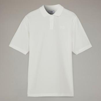 Y-3 | Y-3 白色男士POLO衫 FN3356-COREWHITE商品图片,满$150享9.7折, 满折