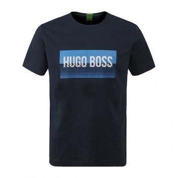 推荐Hugo Boss 雨果博斯 男士蓝色T恤 TEE1-50329028-410商品