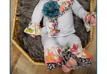 Haute Baby | Haute Baby - Baby Girls Gracie's Garden 2 Pc. Criss Cross Set,商家ELITE FINDS,价格¥389